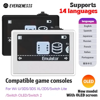 Intelligenter NFC-Emulator für Amiibo iNFC OLED HD Smart Emulator Zubehör für Switch/Switch2 Einfaches
