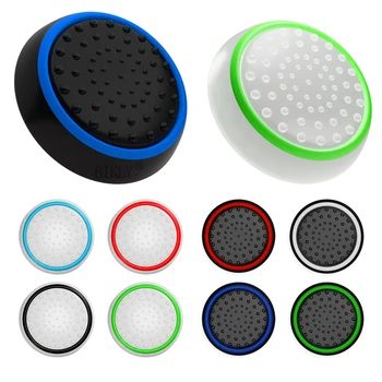Analog Joystick Leucht Thumb-Stick Grip Caps Fall für PS5 PS4 Xbox 360 One Serie X Schalter Pro (4 Stück)