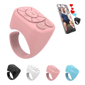 Tiktok Scrolling Ring Tiktok-Fernbedienung ist für iPhone, iPad, Bluetooth, Seitenwirrringrolle, sowohl