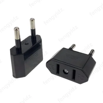 Reisestecker-Adapter US auf EU, 2-polig