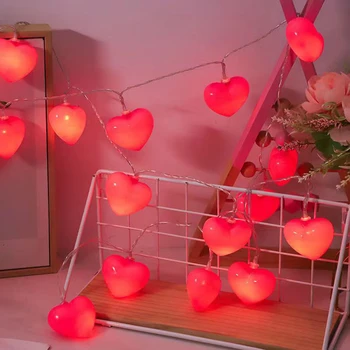 LED Lichterkette Wasserdichte Outdoor Fee Lampe Schlafzimmer Garten Valentinstag Geburtstag Hochzeit Party