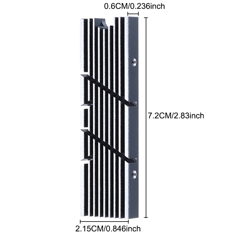 GPUHOLD M.2 SSD Kühlkörper Kühlkörper NVME NGFF 2280 SSD – Bild 3