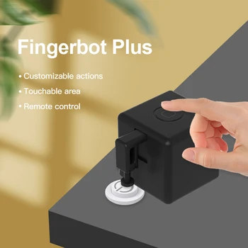 Zigbee Smart Fingerbot Schalter-Fernbedienung für Garagen-Vorhänge BLE-Drücker Kompatibel mit Alexa Google