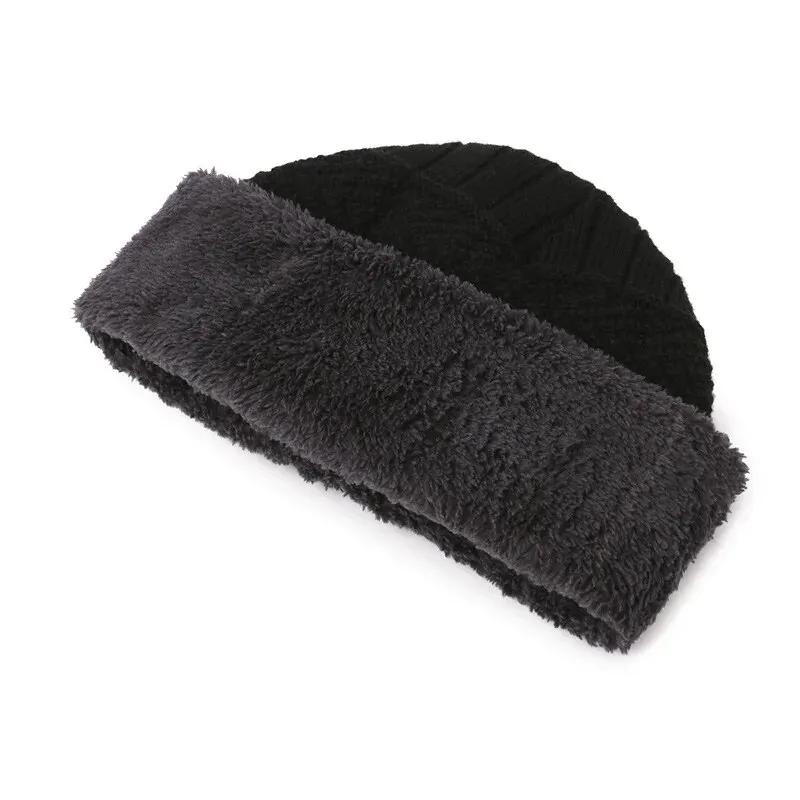 Herren Winddichte Mütze Outdoor Reisen Freizeit Winter Schal – Bild 4