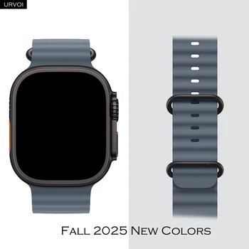 URVOI Ocean Band für Apple Watch Ultra 3 2 Armband Serie 11 10 9 8 SE Sportband für iWatch Silikonarmband