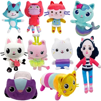 Tiere Plüsch Gabby Puppenhaus Schönes Plüsch Gaby Spielzeug Plüsch Haus Katzenpuppe Cartoon Kuscheltiere