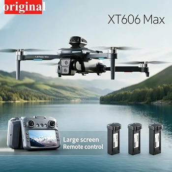 XT606 MAX GPS-Drohne 8K Professionelle HD-Doppelkamera WIFI FPV Bürstenloser Motor 360 ° Hindernisvermeidender