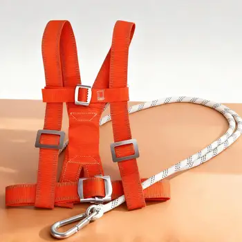 Sicherheitsgurt-Set mit Sturzschutz und Stoßdämpfendem Verbindungsgurt Dachdecker-Arbeitsgurte