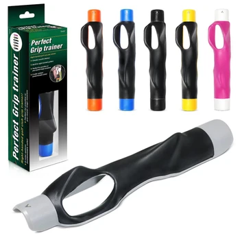 Golf Grip Trainer Golf Club Trainingshilfe Verbessern Sie die Griffstärke Golf Grip Kit für Golfschläger, um