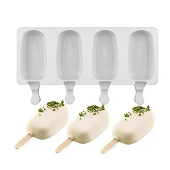 Silikon Eis Form Magnum Silikon Form DIY Fruchtsaft Eis Pop Cube Maker Tablett Popsicle Form Backen Zubehör