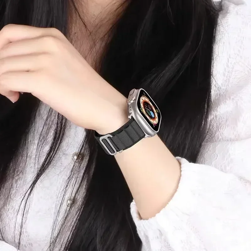 Alpine Loop für Apple Watch Band Ultra2 49 mm 40–44 mm 45 mm – Bild 6