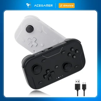 AceGamer Pocket Game Controller Tragbare Hall-Joysticks 1000 Hz Bluetooth-Gamepad