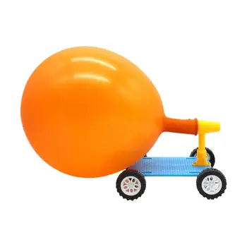 DIY Ballon Auto Racer 3D Puzzle Wissenschaft Experiment Kits Ballon Powered Auto für Junge Mädchen Kinder