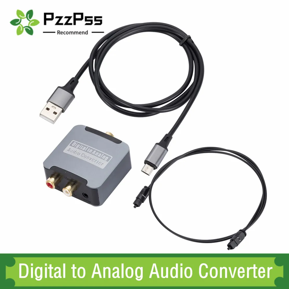 DAC Digital-Analog-Audio-Konverter, optisches SPDIF, Toslink