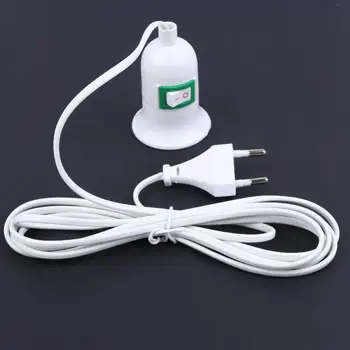 E27 Hängende Zimmerpflanzen Lichthalter Gartenlampenfassung mit 3/5/10 Meter Kabel EU-Stecker