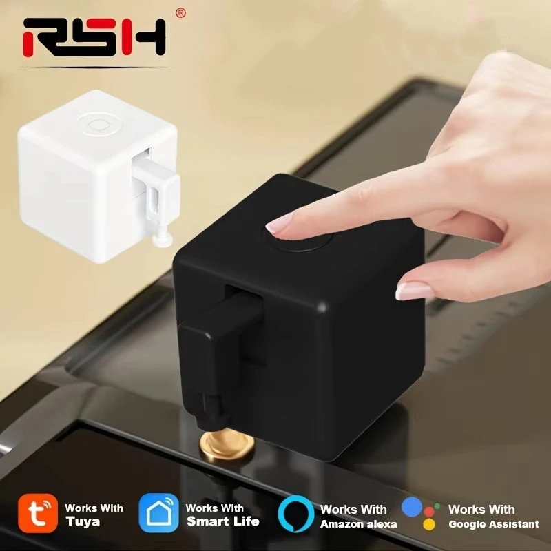 Zigbee Smart Fingerbot Plus Schalterknopf-Drücker Touch-Arme