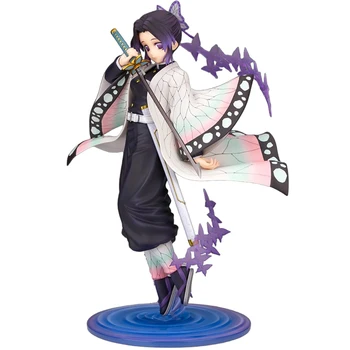 15CM Anime Demon Slayer Figur Übertreibung Shinobu Kamado Nezuko Figur Dämonentöter Kimetsu no Yaiba Kimetsu