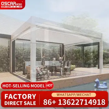Gartenmöbel-Sets für den Außenbereich, Metall-Pergola für Garten, Balkon, Terrasse