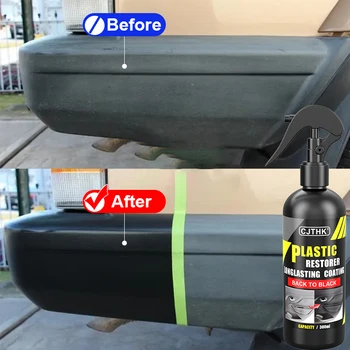Auto Kunststoff Restaurator Beschichtungsmittel Auto Kunststoff Gummi Außen Reparatur Sauber Aktualisierung