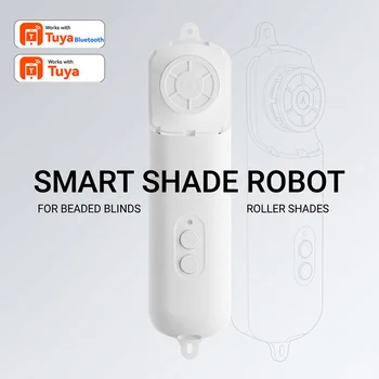 Kompatibel mit Tuya Smart Rolladenroboter BLE 5.0 Wiederaufladbarer Intelligenter Rolladenmotor Automatischer