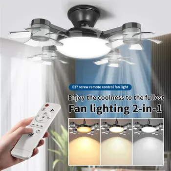 E27 Ventilator Licht 2-in-1 60W Drohne Design Deckenventilator Licht mit Fernbedienung AC85-265V Ventilator