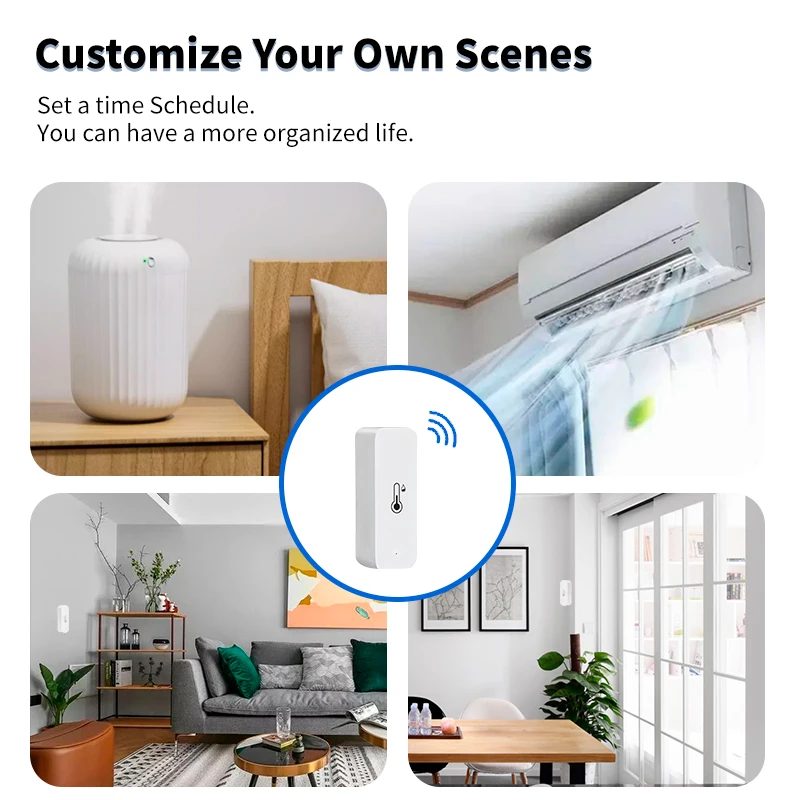 Tuya Smart WiFi Temperatur- und Feuchtigkeitssensor – Bild 6
