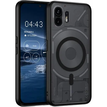 For Nothing Phone 2. Robuste Schutzhülle, TPU-Aufnahme aus Hartplastik, mit magnetischer Funktion