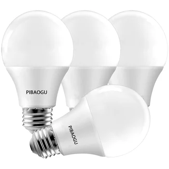 E27 Basis Led-lampen AC220V 3W 6W 9W 12W 15W 18W 20W Energie Effiziente Glühbirne SMD2835 LED Hause (4 Stück)