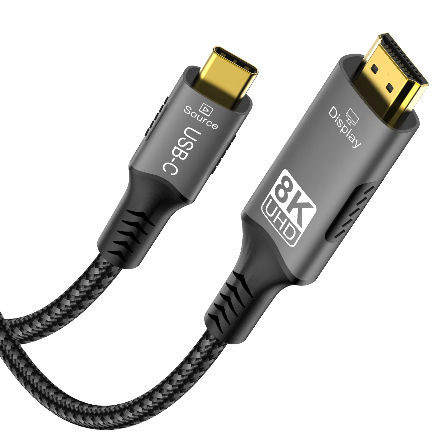 USB-C auf HDMI 2.1 Kabel 8K 60 Hz – Bild 2