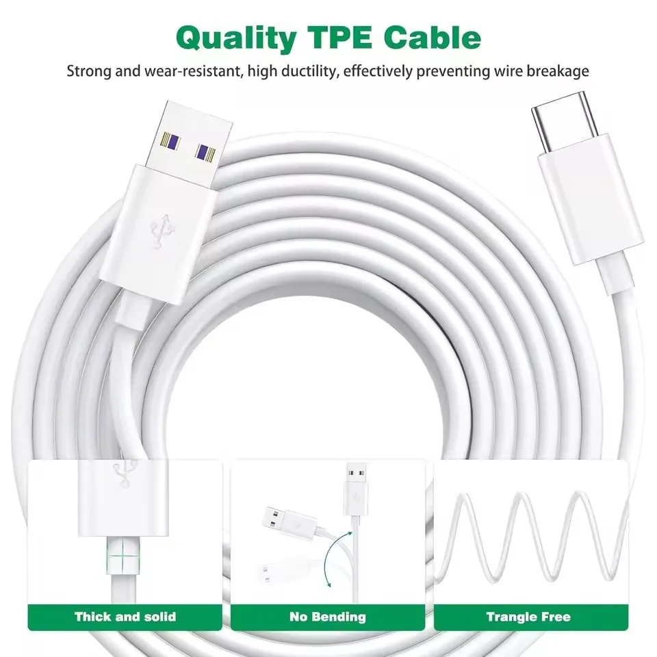 Langes USB Datenkabel Micro-USB oder USB-C, bis 10 m – Bild 5