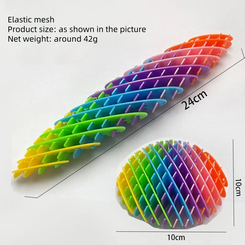 Skalierbares 3D-verformtes Wurm-elastisches Netz Tiktok Neues – Bild 6