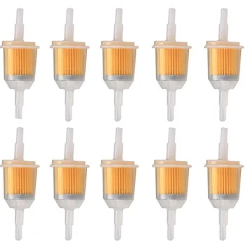 Universal Benzin Gas Kraftstoff Filter Auto Innere Kraftstoff Filter Motorrad Roller Benzin Öl (10 Stück)