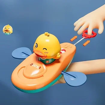 Kleine Gelbe Ente Kajak Spielzeug Schwimmbad Badezimmer Spielzeug Baby Bad Spielzeug Dusche Schwimmen Wasser