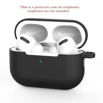 Airpods Pro Schutzhülle Silikon neue einfarbige Apple Bluetooth Headset Softcase Schutzhülle