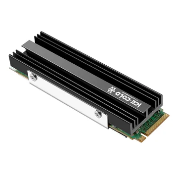 M.2 NGFF NVME 2280 SSD-Kühlkörper mit Silikon-Thermopad SSD-Kühler Aluminiumlegierung Kühlung Kühler für PS5
