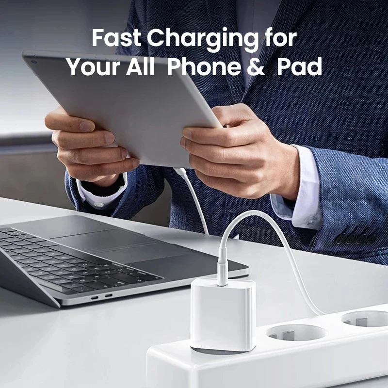 Schnellladegerät 40 W PD mit USB-C Ladekabel für iPhone und – Bild 4