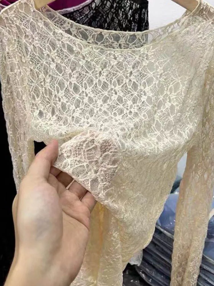 Damen-Unterwäsche-Trend mit langen Ärmeln und sexy, schmaler – Bild 2