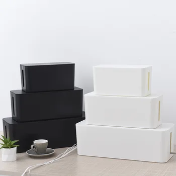 Kabelmanagement-Box, Kabel-Aufbewahrungsbox, staubdichte Kabel-Aufbewahrungsbox, Kunststoff-Aufbewahrungsbox