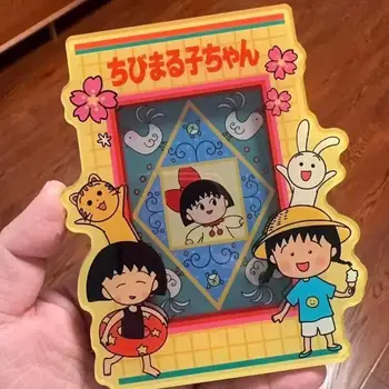 Niedlicher Chibi Maruko Chan Anime-Merchandise Japanischer Magnetischer Kühlschrankaufkleber Hochästhetischer