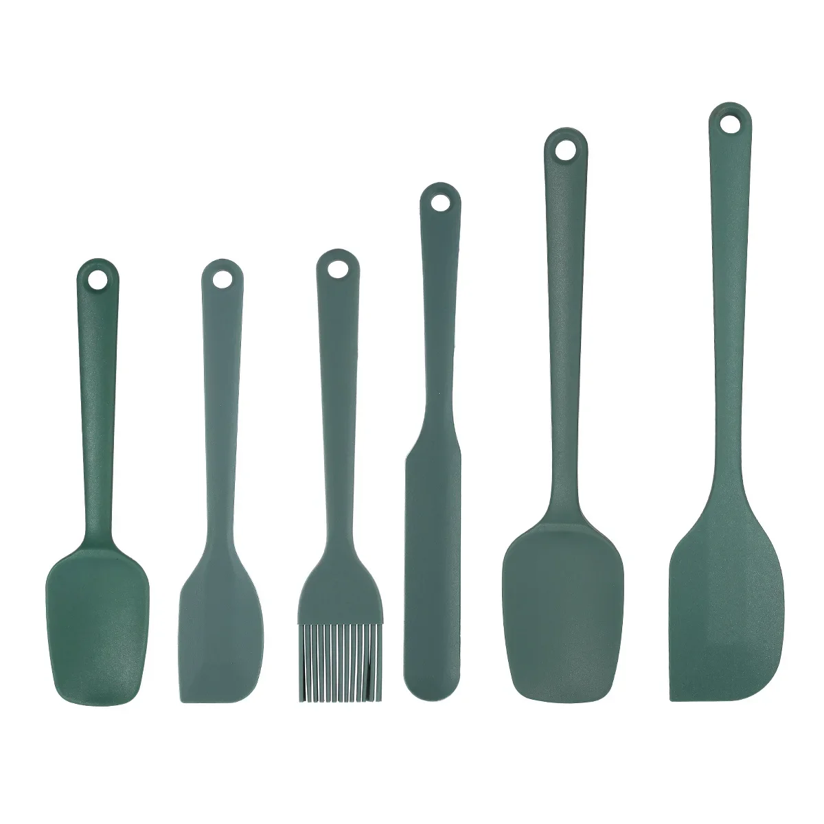 Silikon-Backwerkzeug-Set, 6-teilig, 9-teilig, Cremeschaber – Bild 6