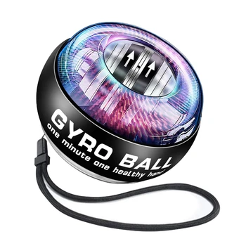 Handgelenk-Kraftball mit Auto-Start, Griffkraft-Verstärker, Gyroskopischer Arm-Gyro, Handball für Heimfitness