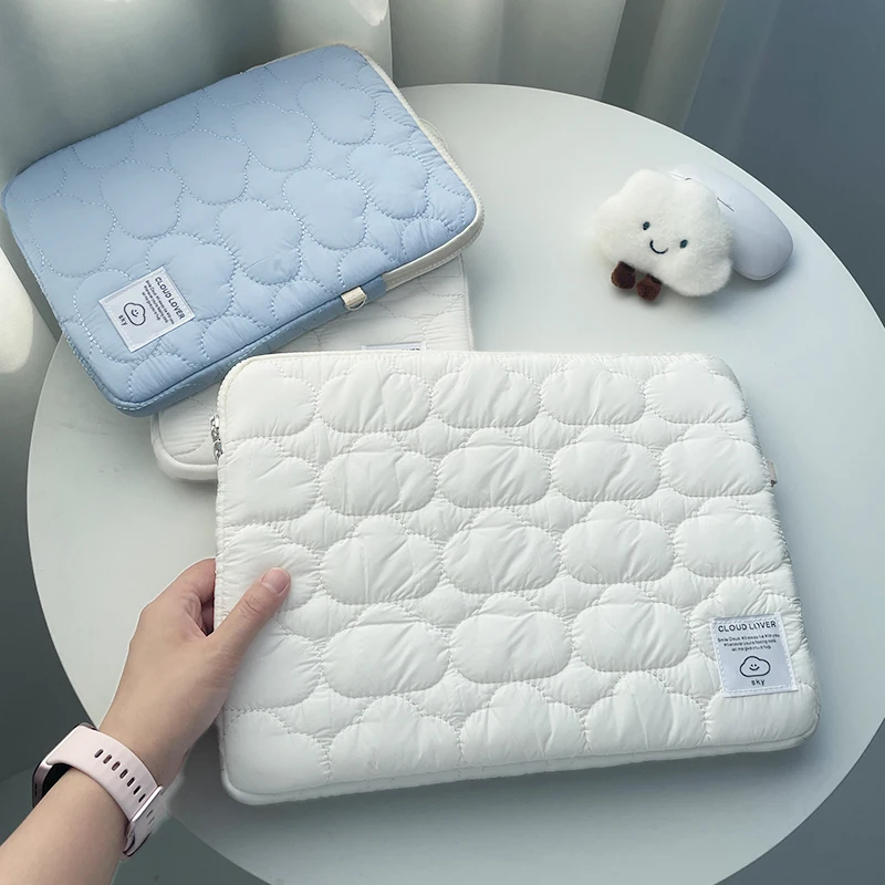 Neue Cloud Laptop Sleeve Ipad Tasche Baumwolle Große – Bild 3