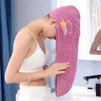 Schnell trocknendes Handtuch für Haare, Mikrofaser-Handtücher, Anti-Frizz-Handtücher für trockenes Haar