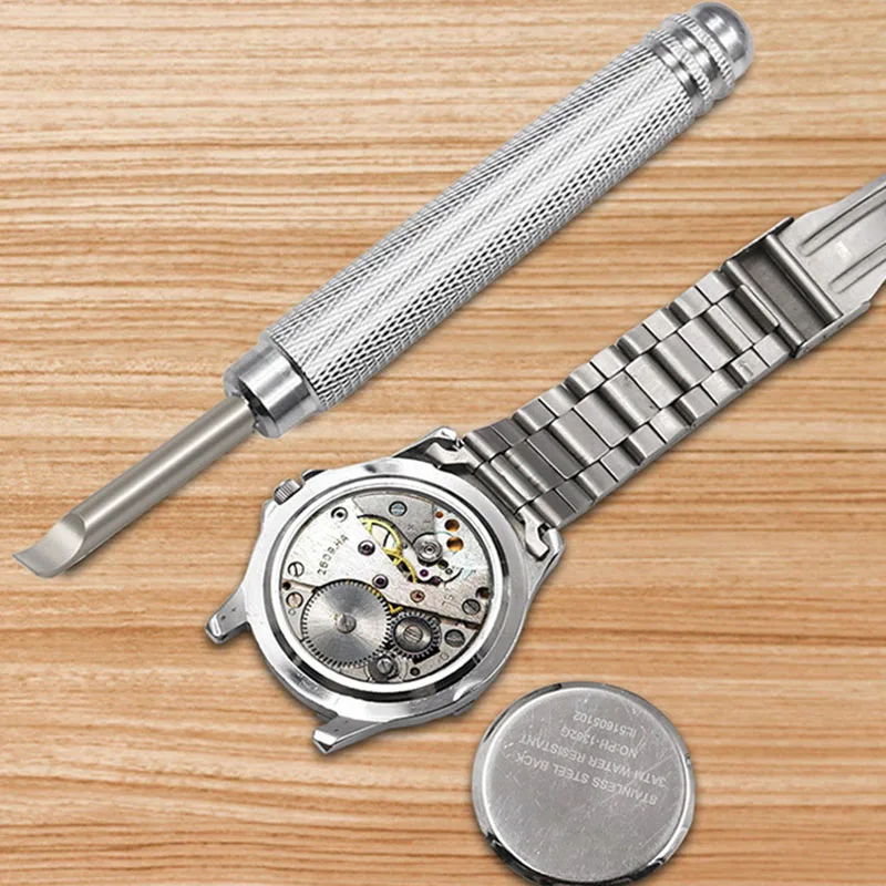 Uhr Zurück Fall Öffner Messer Uhr Uhr Batterie Ändern Drücken – Bild 5