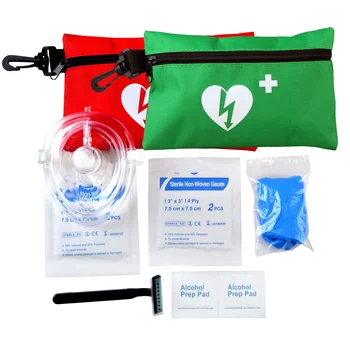 Taktisches Notfall-Reaktionskit CPR-Maske Notfallversorgung Erste-Hilfe-Essentials für Vorsorge