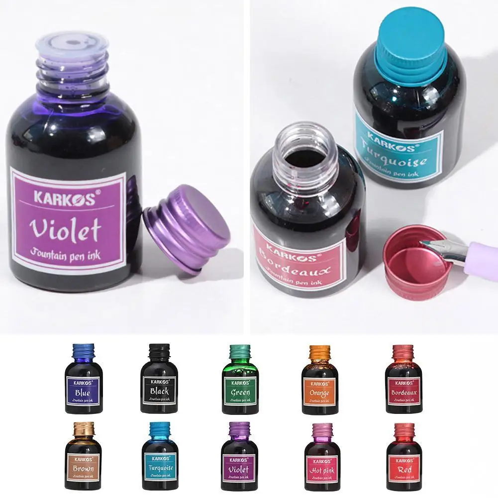 30 ml reine bunte Füllfederhalter-Tinte, universelle – Bild 2