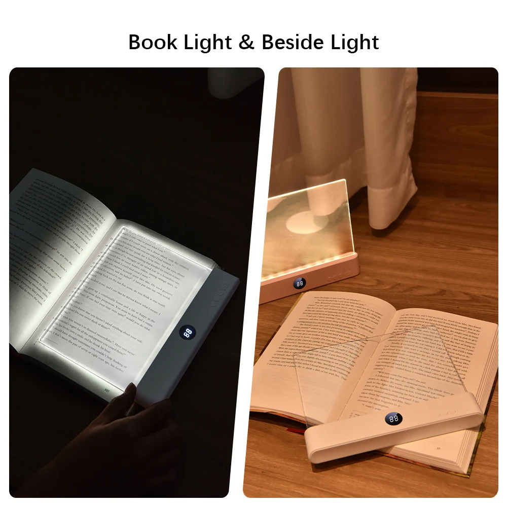 LED-Buchlicht und Nachtlicht 2 in 1, 3 Farbtemperaturen und – Bild 2
