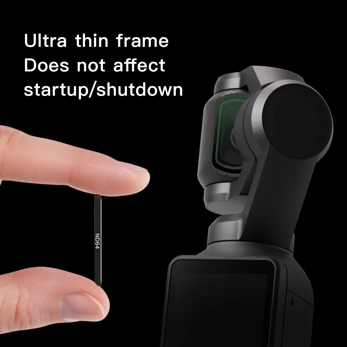 DJI OSMO POKET3 UV-Magnetfilter-Set UV CPL ND8/16/32/64 NDPL – Bild 4