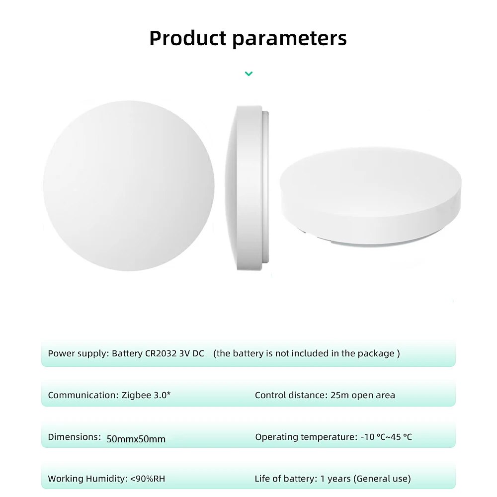 1 ~ 2 stücke Tuya ZigBee Taste Szene Schalter Intelligente – Bild 6