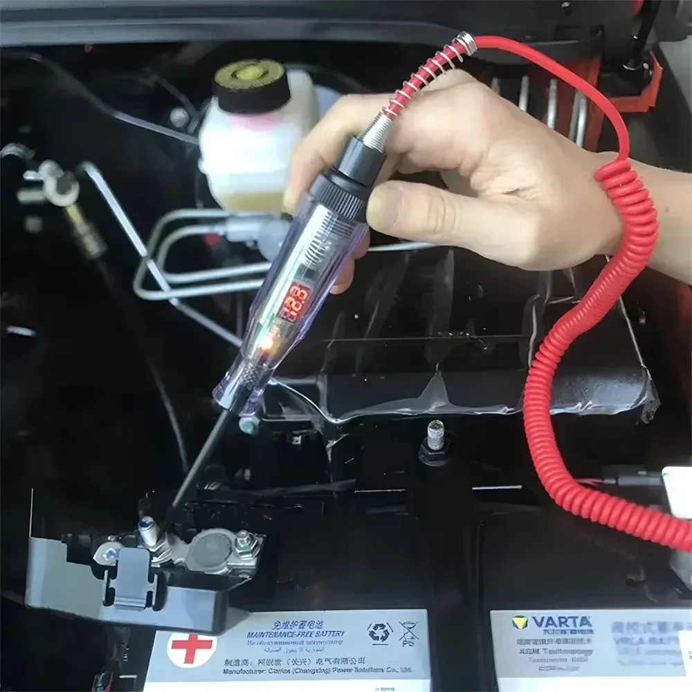 6V 12V 24V Auto-LKW-Spannungsprüfstift, 5V-90V Digitaler – Bild 5